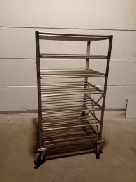 Mobile stainless steel cart